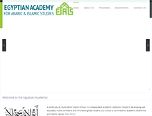 Tablet Screenshot of bcegyptianacademy.org